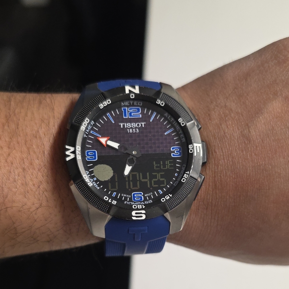 Tissot Blue and Black Watch